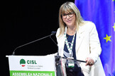 La Segretaria Generale Aggiunta CISL Daniela Fumarola