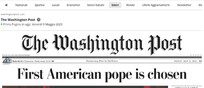 I giornali del mondo dedicati all'arrivo del 'papa americano'