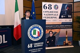 Il Questore di Genova Silvia Burdese al 68° congresso della Federpol