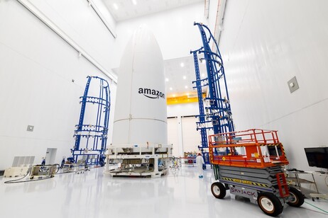 Il 9 aprile è previsto il lancio dei primi satelliti della costellazione Kuiper di Amazon (fonte: Amazon)