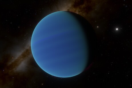 Kepler-10c è composto in gran parte da ghiaccio e forse anche da una piccola percentuale di acqua liquida (fonte: INAF)