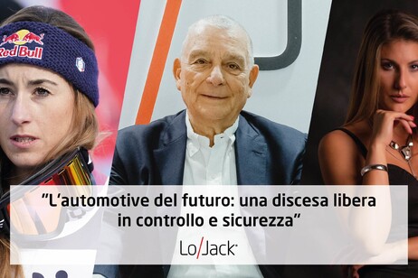 LoJack Italia agli Automotive Dealer Day con Sofia Goggia