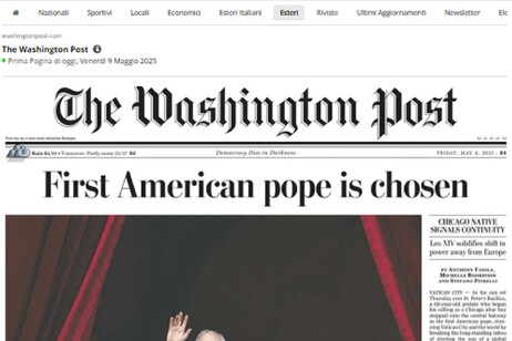 I giornali del mondo dedicati all'arrivo del 'papa americano'