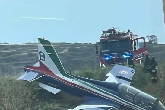 Incidennte Frecce Tricolori a Pantelleria