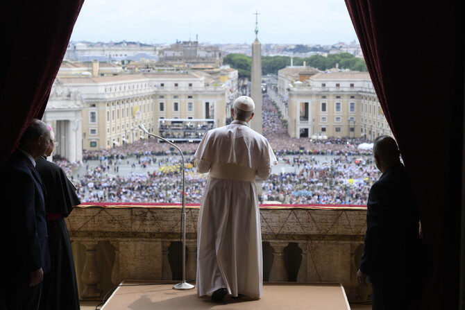 Primo Regina Coeli di Papa Leone XIV