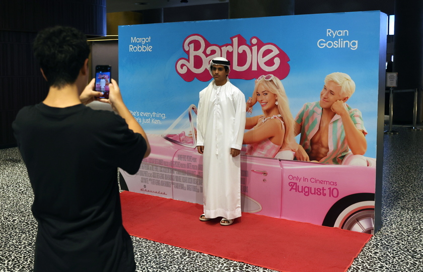 Barbie movie screening in Dubai - RIPRODUZIONE RISERVATA