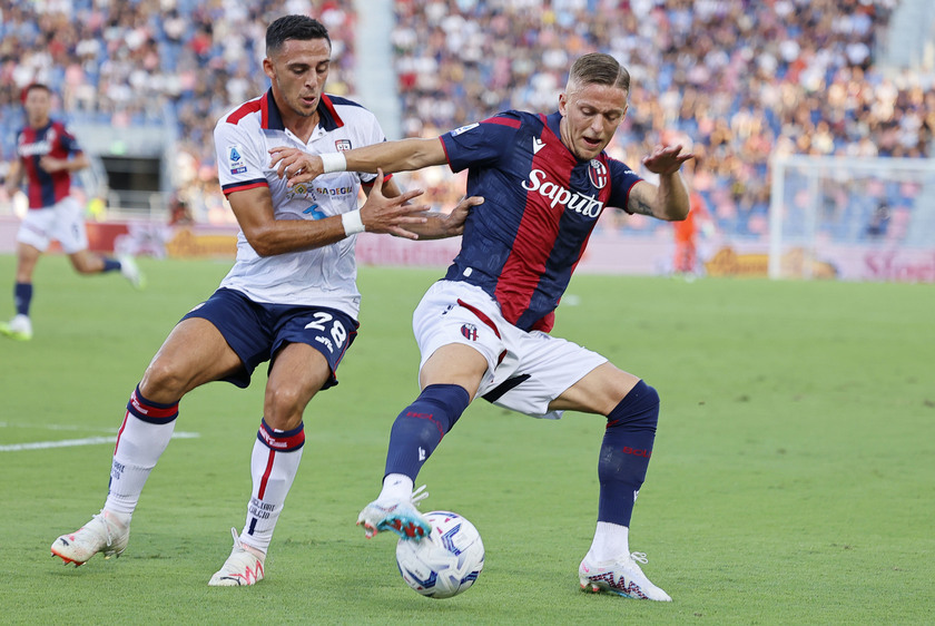 Soccer: Serie A ; Bologna - Cagliari - RIPRODUZIONE RISERVATA