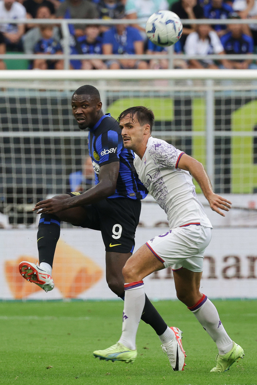 Soccer; serie A: Fc Inter vs Fiorentina - RIPRODUZIONE RISERVATA