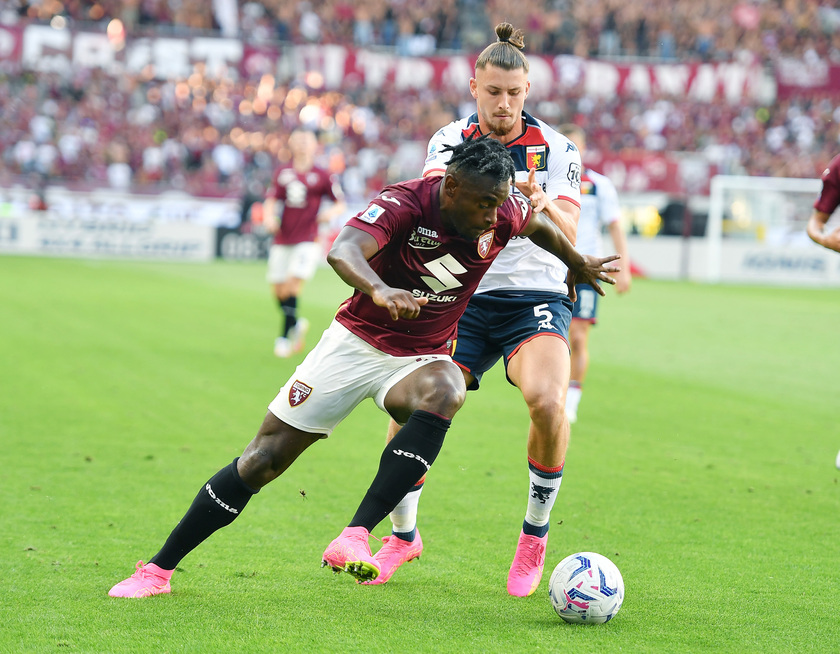 Italy Serie A soccer match Torino FC vs Genoa FC - RIPRODUZIONE RISERVATA