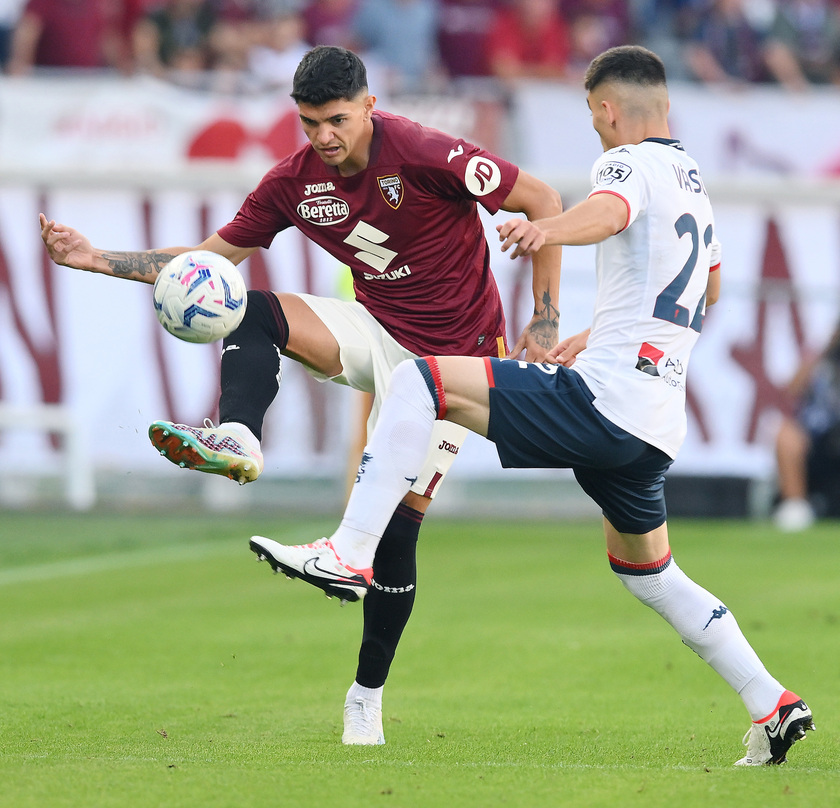 Italy Serie A soccer match Torino FC vs Genoa FC - RIPRODUZIONE RISERVATA