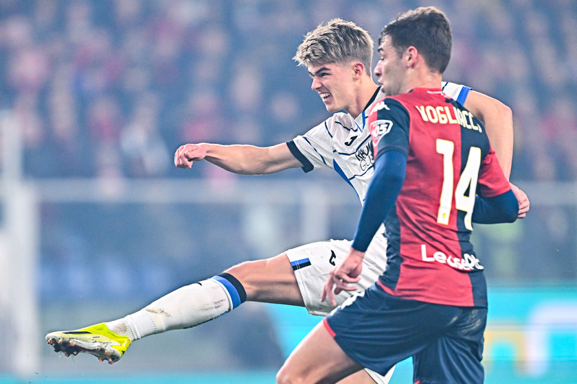 Italy serie A soccer match Genoa-Atalanta - RIPRODUZIONE RISERVATA