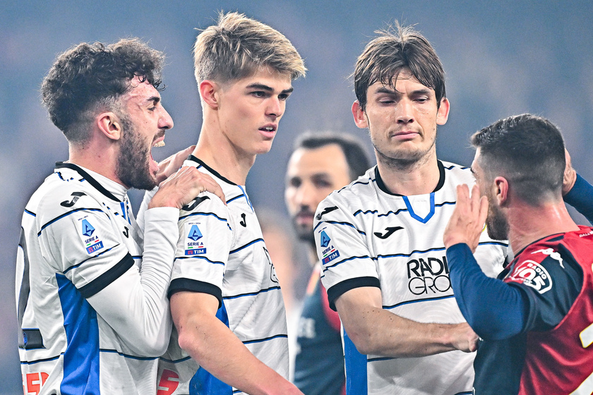 Italy serie A soccer match Genoa-Atalanta - RIPRODUZIONE RISERVATA