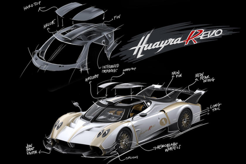 Pagani Huayra R Evo - RIPRODUZIONE RISERVATA