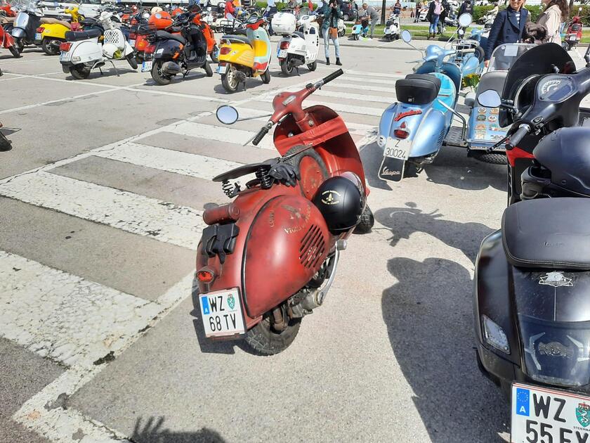 Vespa world days 2024 a Pontedera