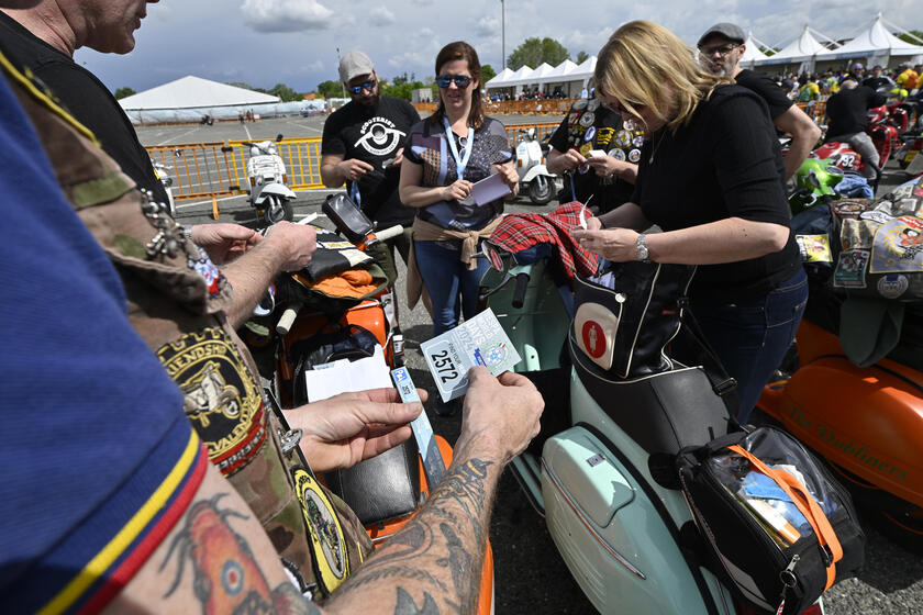 Vespa world days 2024 a Pontedera