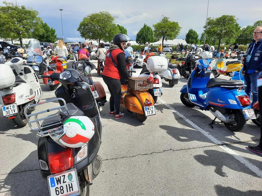 Vespa world days 2024 a Pontedera