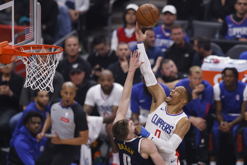 NBA - Denver Nuggets at Los Angeles Clippers - RIPRODUZIONE RISERVATA