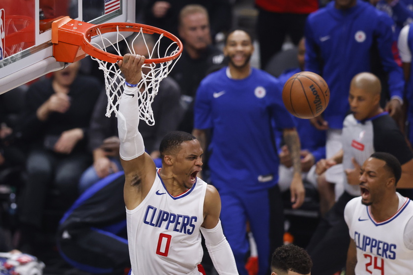 NBA - Denver Nuggets at Los Angeles Clippers - RIPRODUZIONE RISERVATA