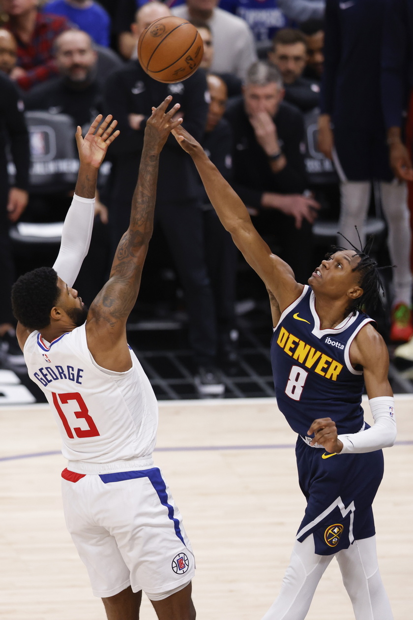 NBA - Denver Nuggets at Los Angeles Clippers - RIPRODUZIONE RISERVATA