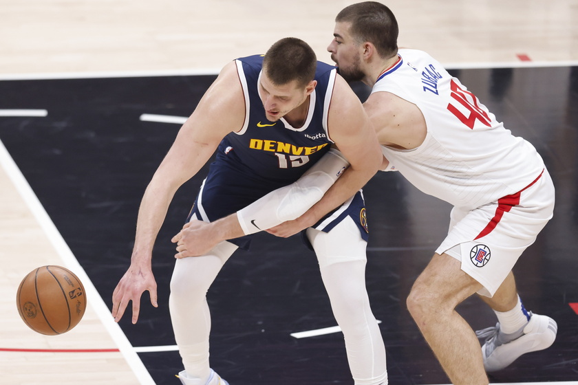 NBA - Denver Nuggets at Los Angeles Clippers - RIPRODUZIONE RISERVATA