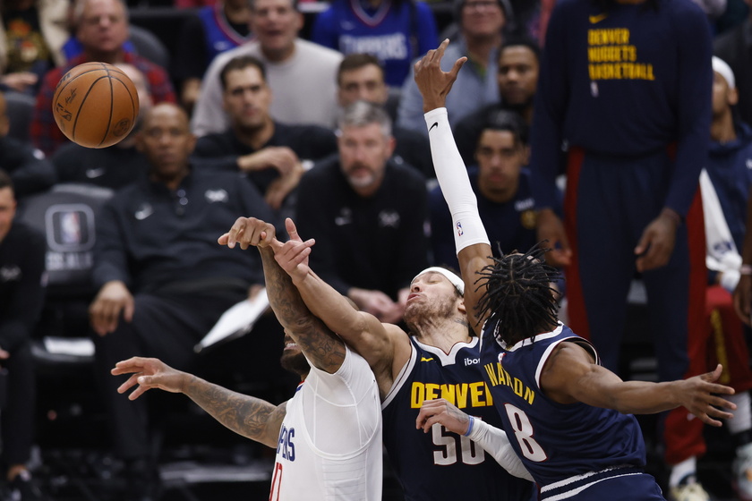 NBA - Denver Nuggets at Los Angeles Clippers - RIPRODUZIONE RISERVATA