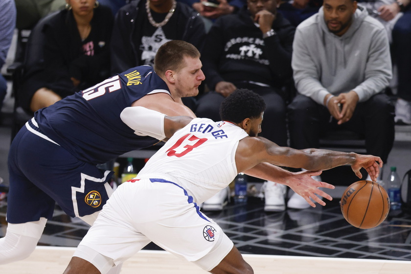 NBA - Denver Nuggets at Los Angeles Clippers - RIPRODUZIONE RISERVATA