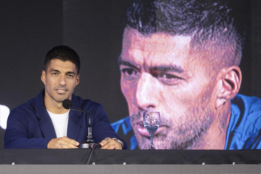 Uruguayan soccer player Luis Suarez announces his retirement from Uruguay national team