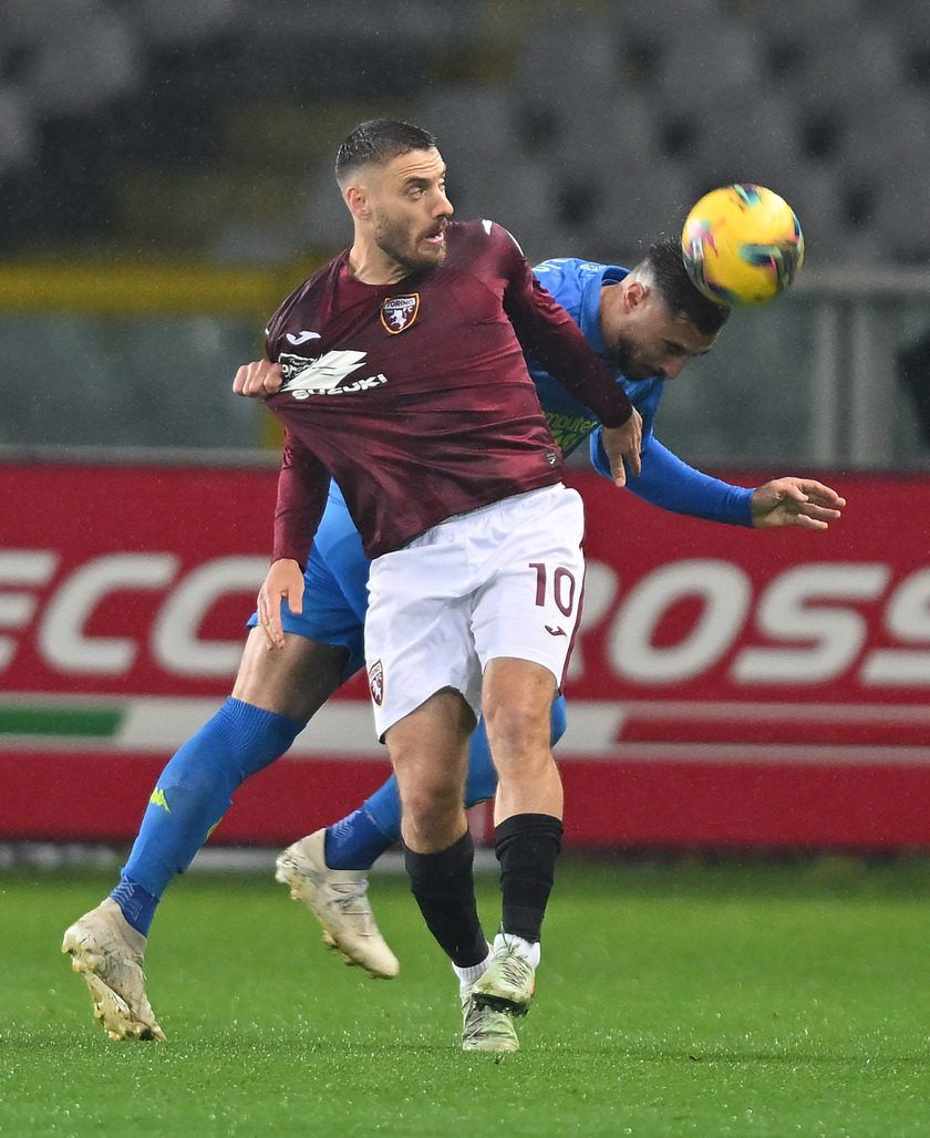 Serie A soccer match Torino vs Empoli