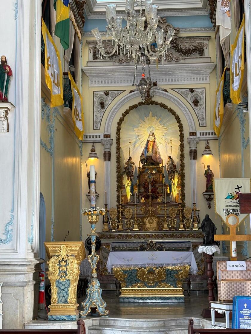 Il Santuario della Penha a Rio ricorda Papa Francesco