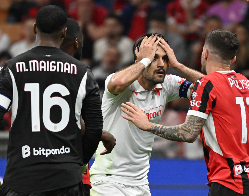 Soccer: Serie A; Milan-Fiorentina