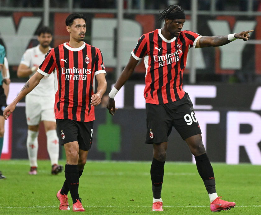 Soccer: Serie A; Milan-Fiorentina