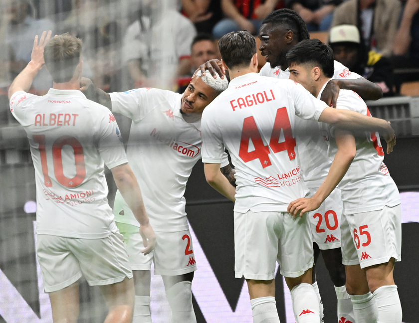 Soccer: Serie A; Milan-Fiorentina