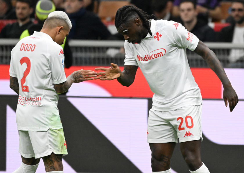 Soccer: Serie A; Milan-Fiorentina