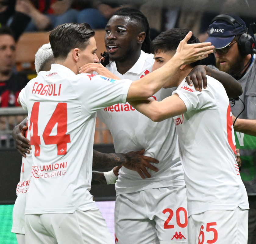 Soccer: Serie A; Milan-Fiorentina