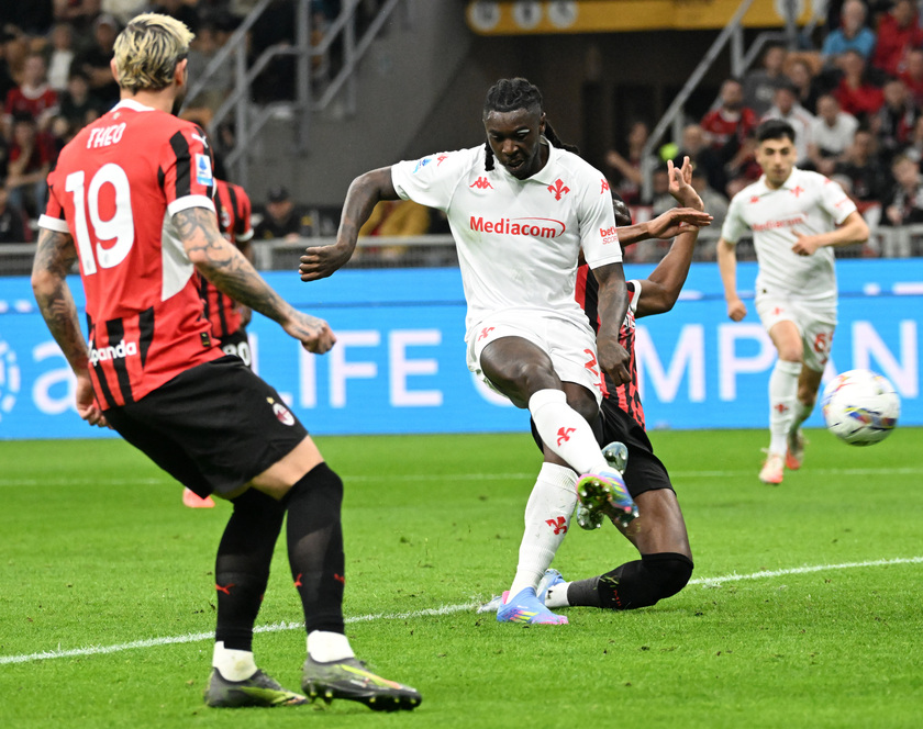 Soccer: Serie A; Milan-Fiorentina