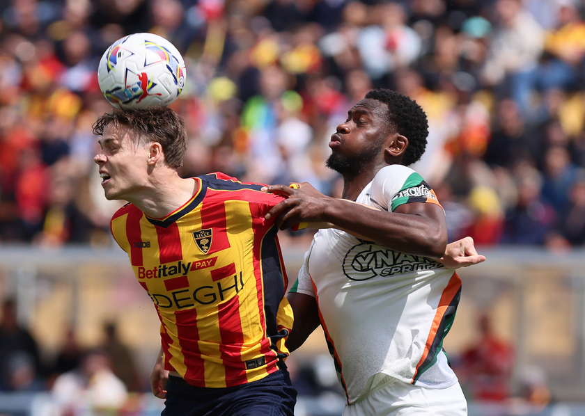 Soccer: Serie A; Lecce-Venezia