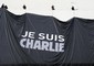 'Je suis Charlie', sulla facciata del Palazzo del Festival di Cannes © Ansa