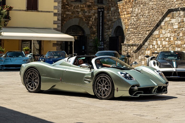 Pagani Utopia Roadster, debutto dinamico a The I.C.E. 2025 © ANSA/Pagani