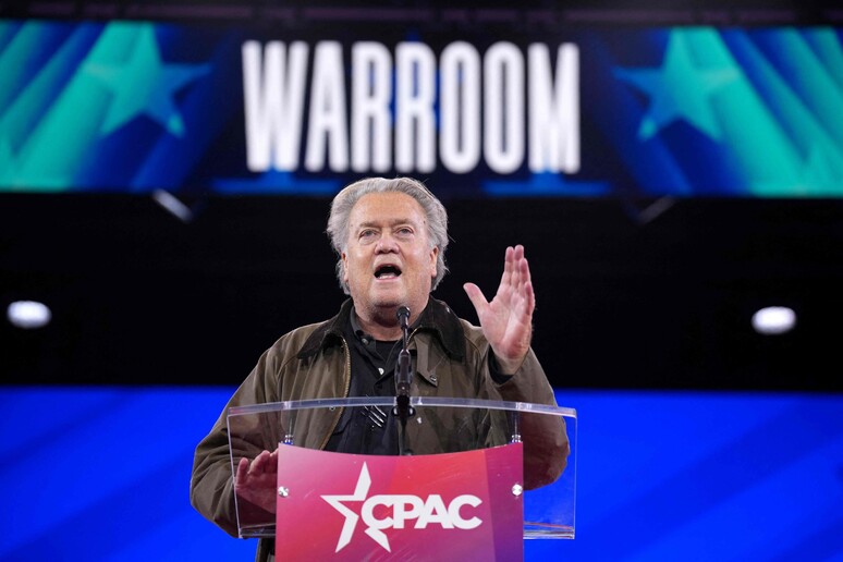 Steve Bannon © ANSA/Getty Images via AFP