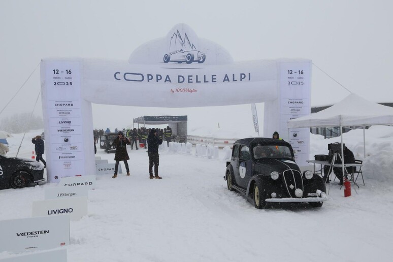 Coppa delle Alpi 2025, due Fiat 508 C a podio - RIPRODUZIONE RISERVATA