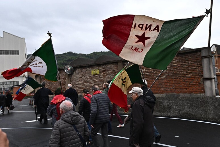 Celebrazioni 25 aprile (foto d 'archivio) - RIPRODUZIONE RISERVATA