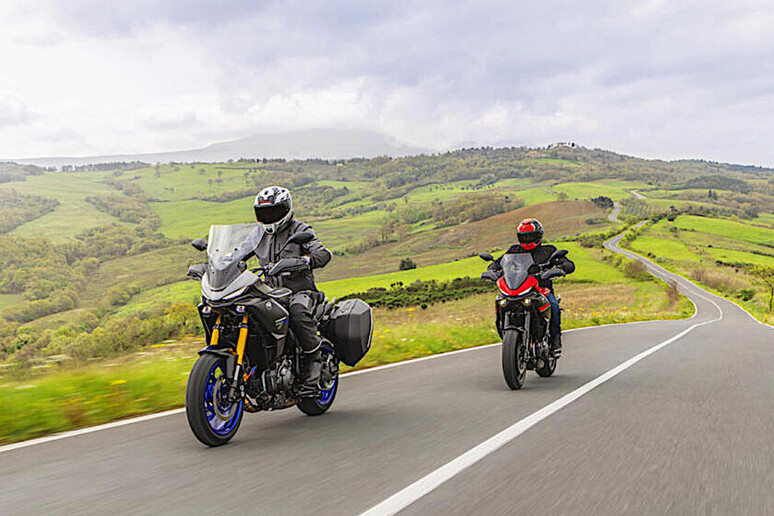 Più tecnologia per le Yamaha Tracer 7 e 7 GT 2025 - RIPRODUZIONE RISERVATA