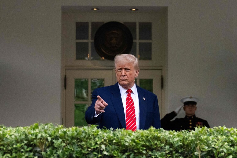 Il presidente americano Donald Trump © ANSA/AFP