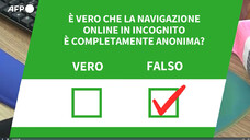 E' vero che la navigazione online in incognito e' completamente anonima?