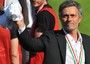 Jose' Mourinho festeggia il 18/o scudetto dell'Inter