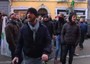 Forconi protestano a Firenze con bandiere Tricolore