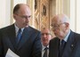 Enrico Letta e Giorgio Napolitano
