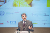 Embaixador Alessandro Cortese durante abertura da Festa de Cinema Italiano