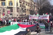 Torino, in centinaia a corteo pro Palestina