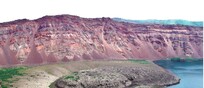 La caldera generata dall’eruzione del vulcano Zavaritskii nelle isole Curili del Pacifico (fonte: Oleg Dirksen)